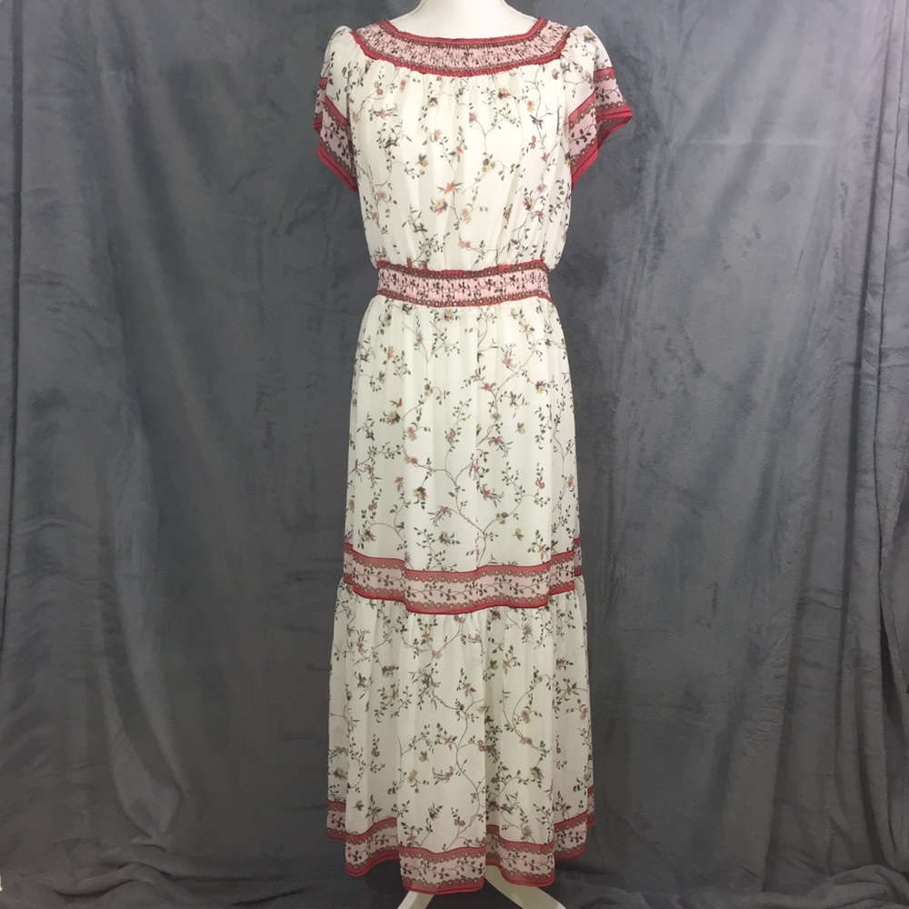 Beautiful summery boho maxi dress